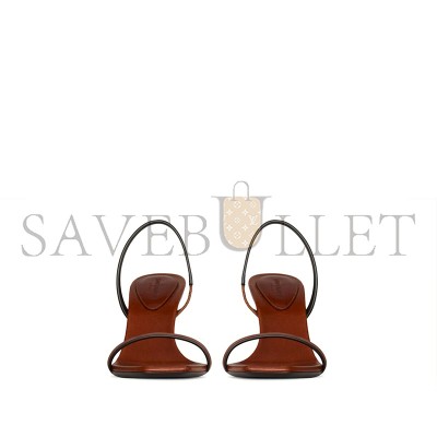 YSL OPYUM SLINGBACK SANDALS IN VEGETABLE-TANNED LEATHER 786512DWEAC6036